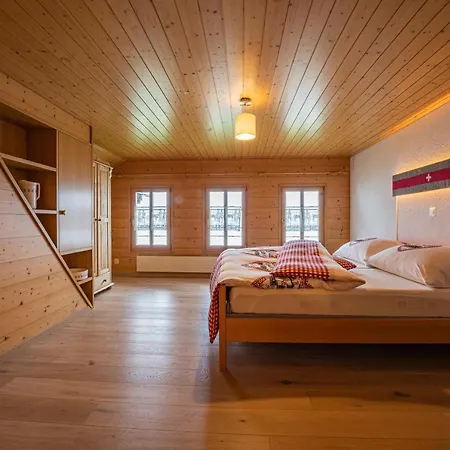 דירה Chalet Roesi - Ferienwohnung Mit Hot Pot & Bergsicht