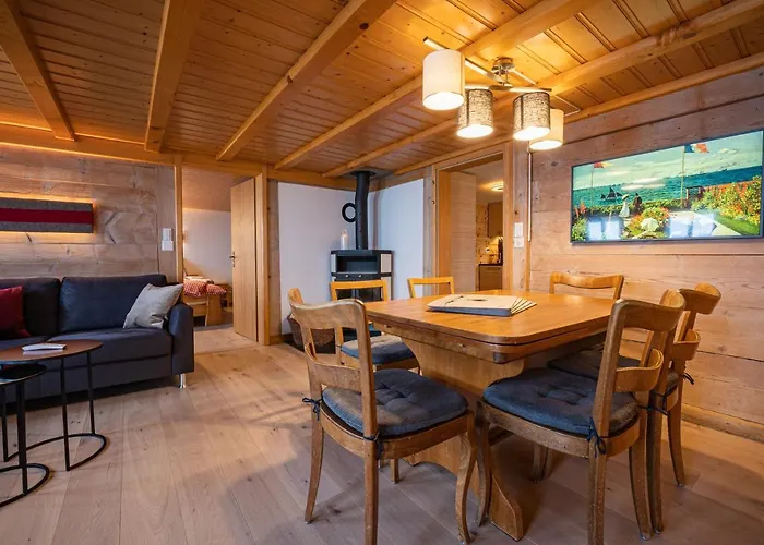 דירה Chalet Roesi - Ferienwohnung Mit Hot Pot & Bergsicht *