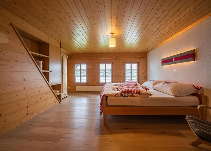 דירה Chalet Roesi - Ferienwohnung Mit Hot Pot & Bergsicht