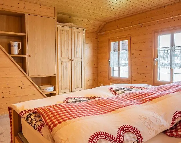 Appartement Chalet Roesi - Ferienwohnung Mit Hot Pot & Bergsicht Adelboden