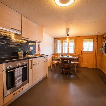 Chalet Roesi - Ferienwohnung Mit Hot Pot & Bergsicht Apartmán *